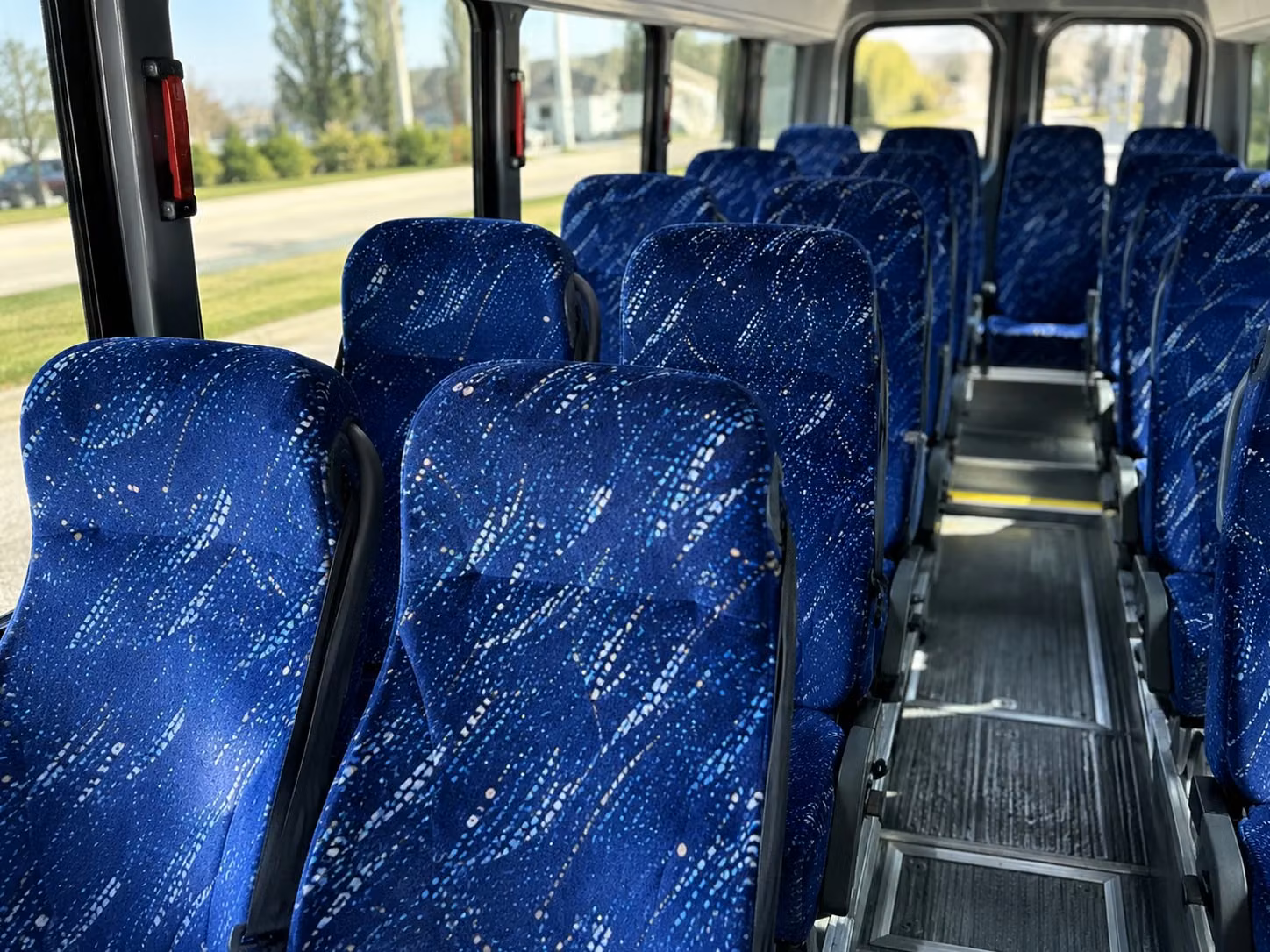 20 passenger minibus interior