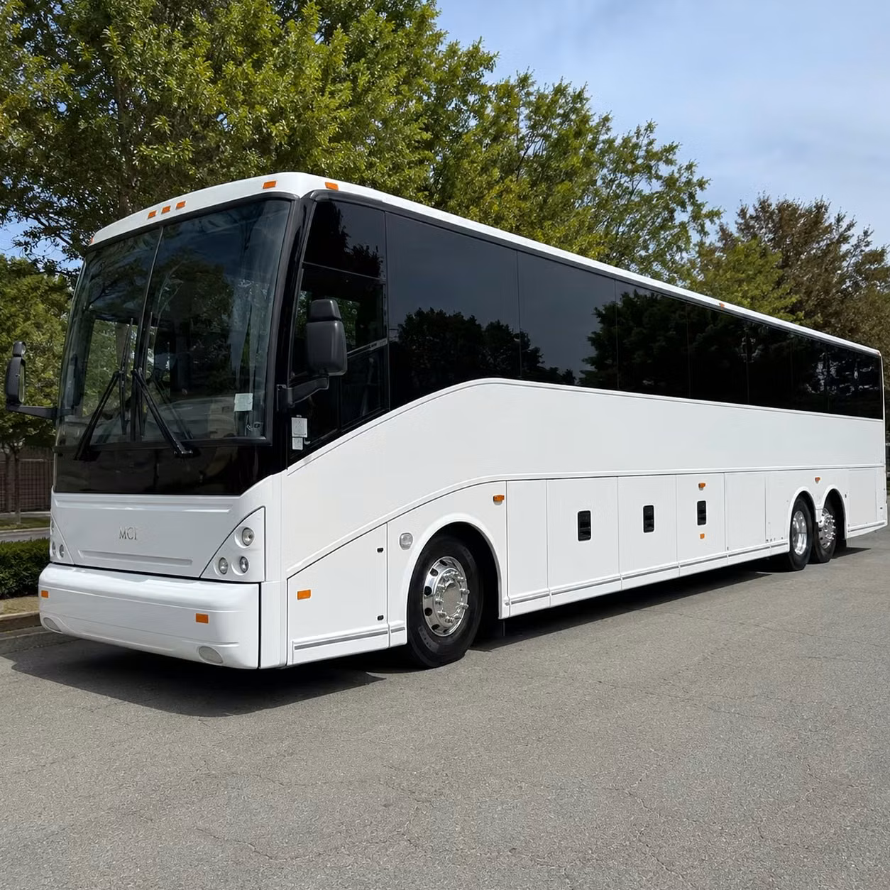 flower mound charter bus rental fleet