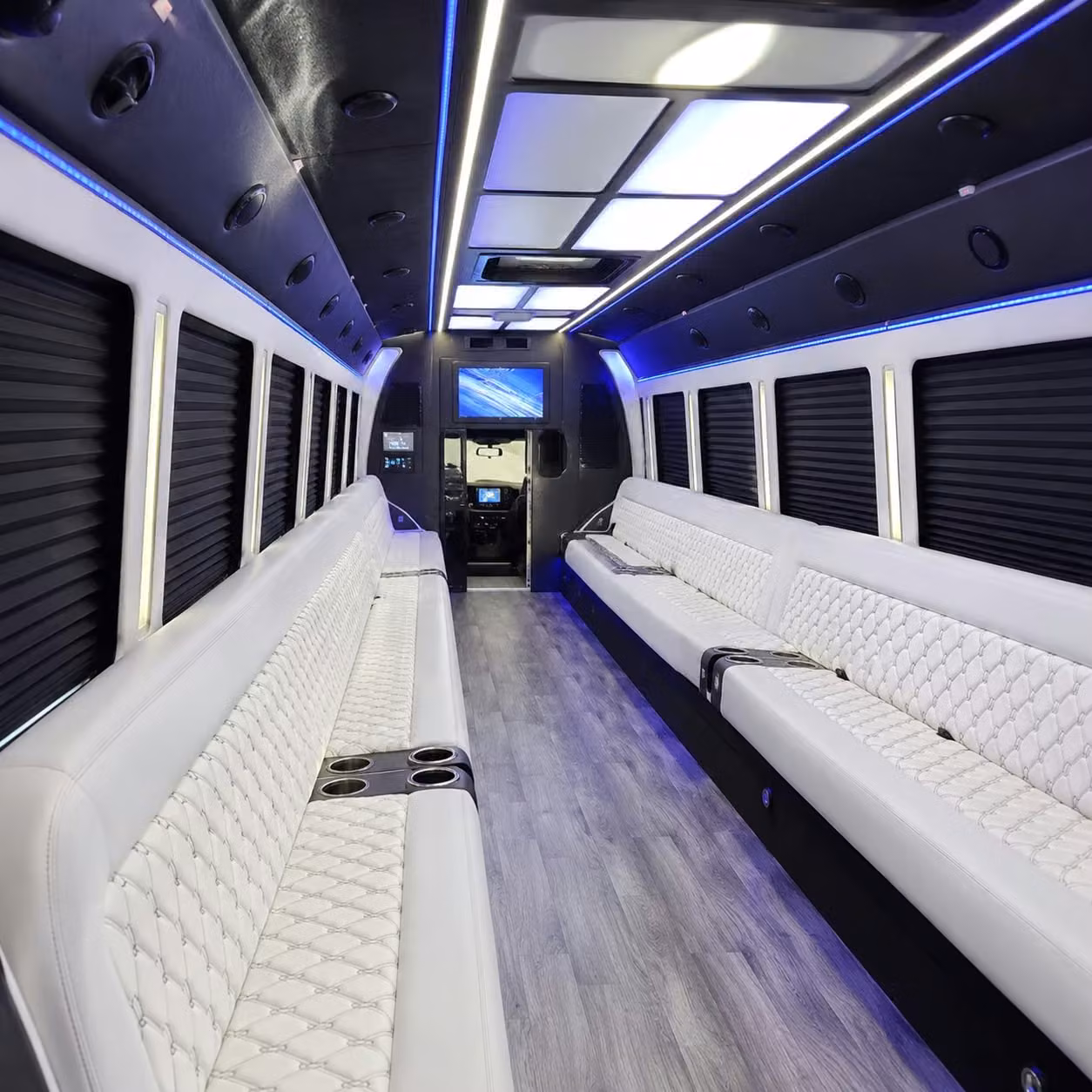 party bus interior