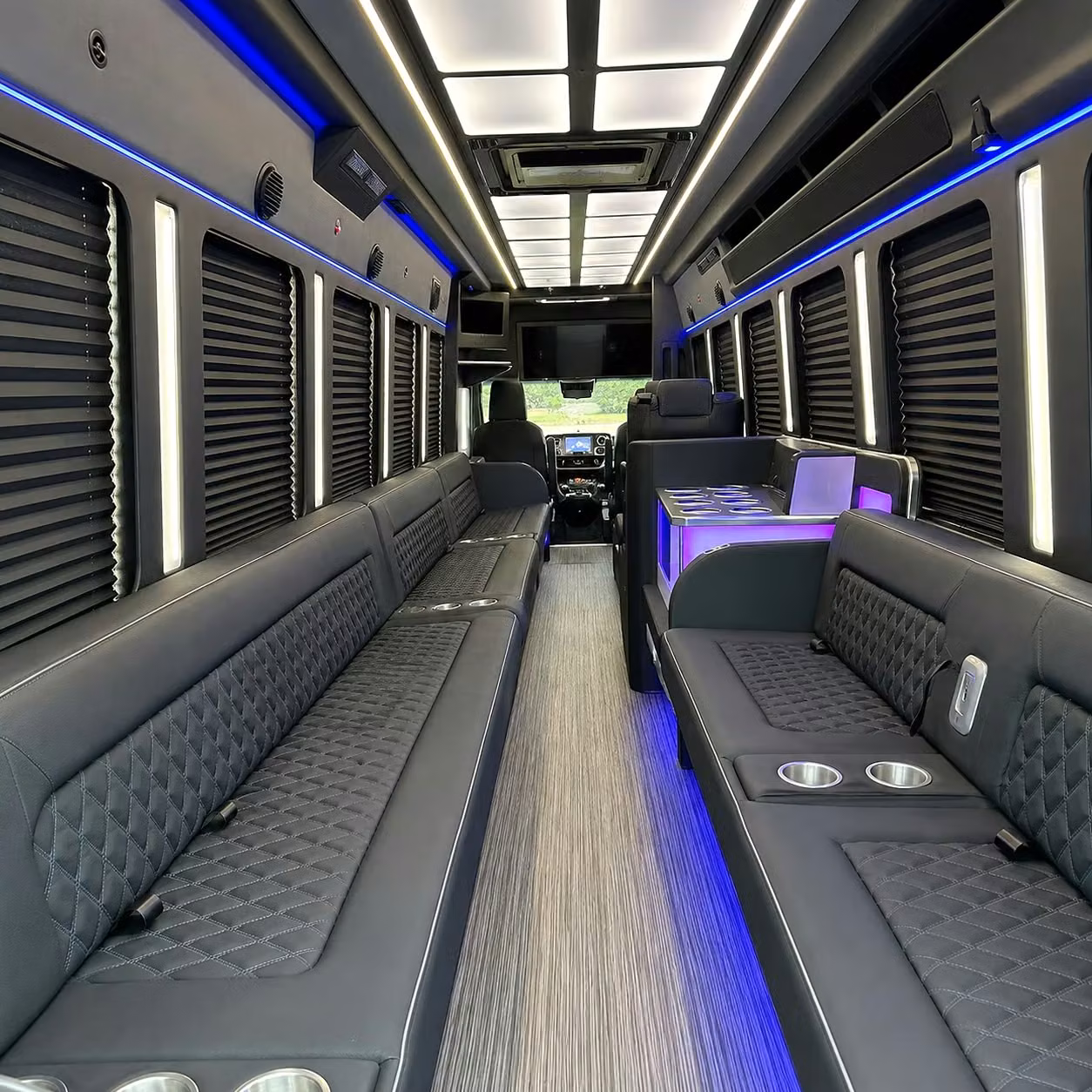 party bus rentals for toyota music factory and irving concert venues