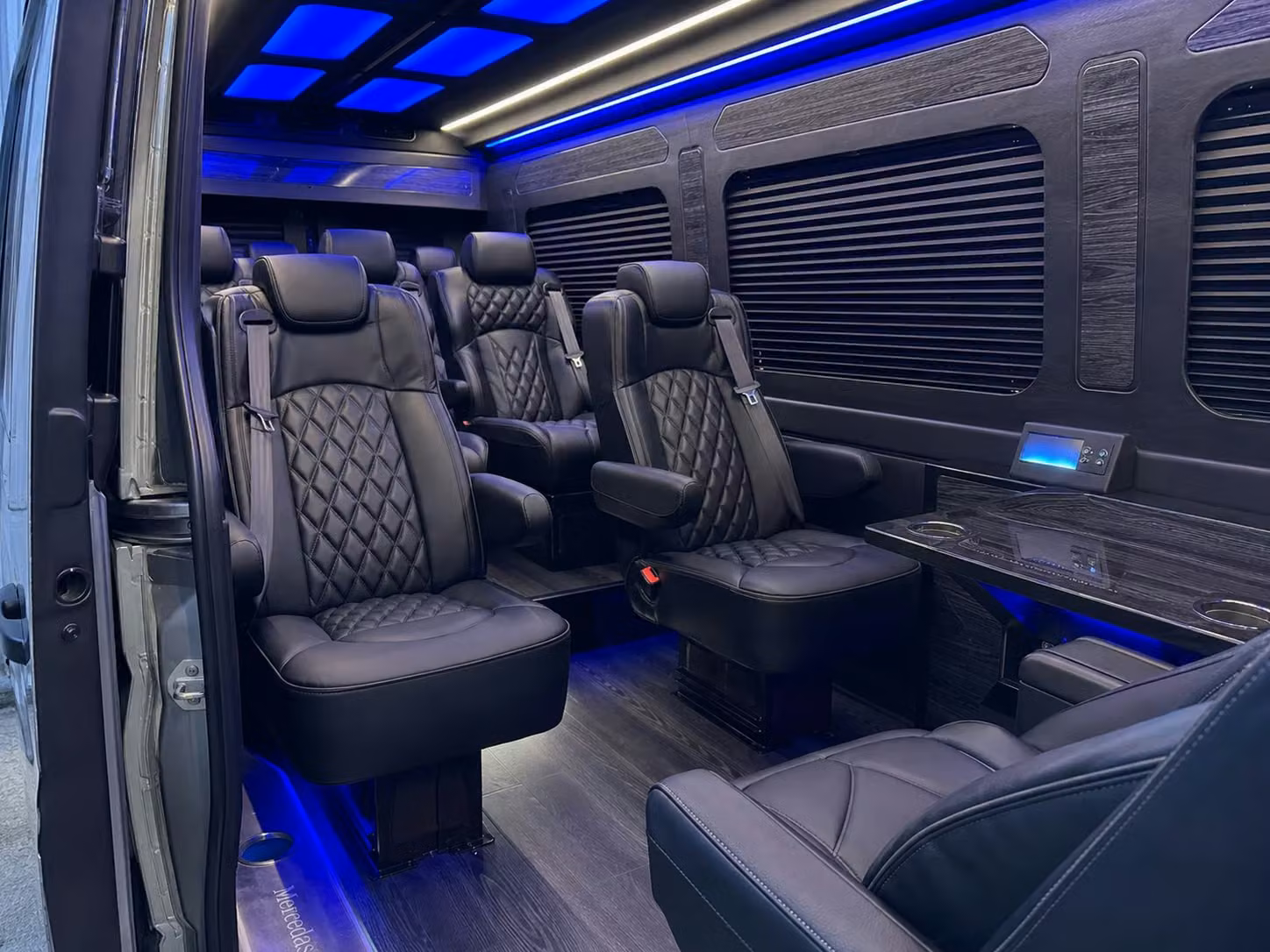 sprinter van transportation for groups and events across flower mound