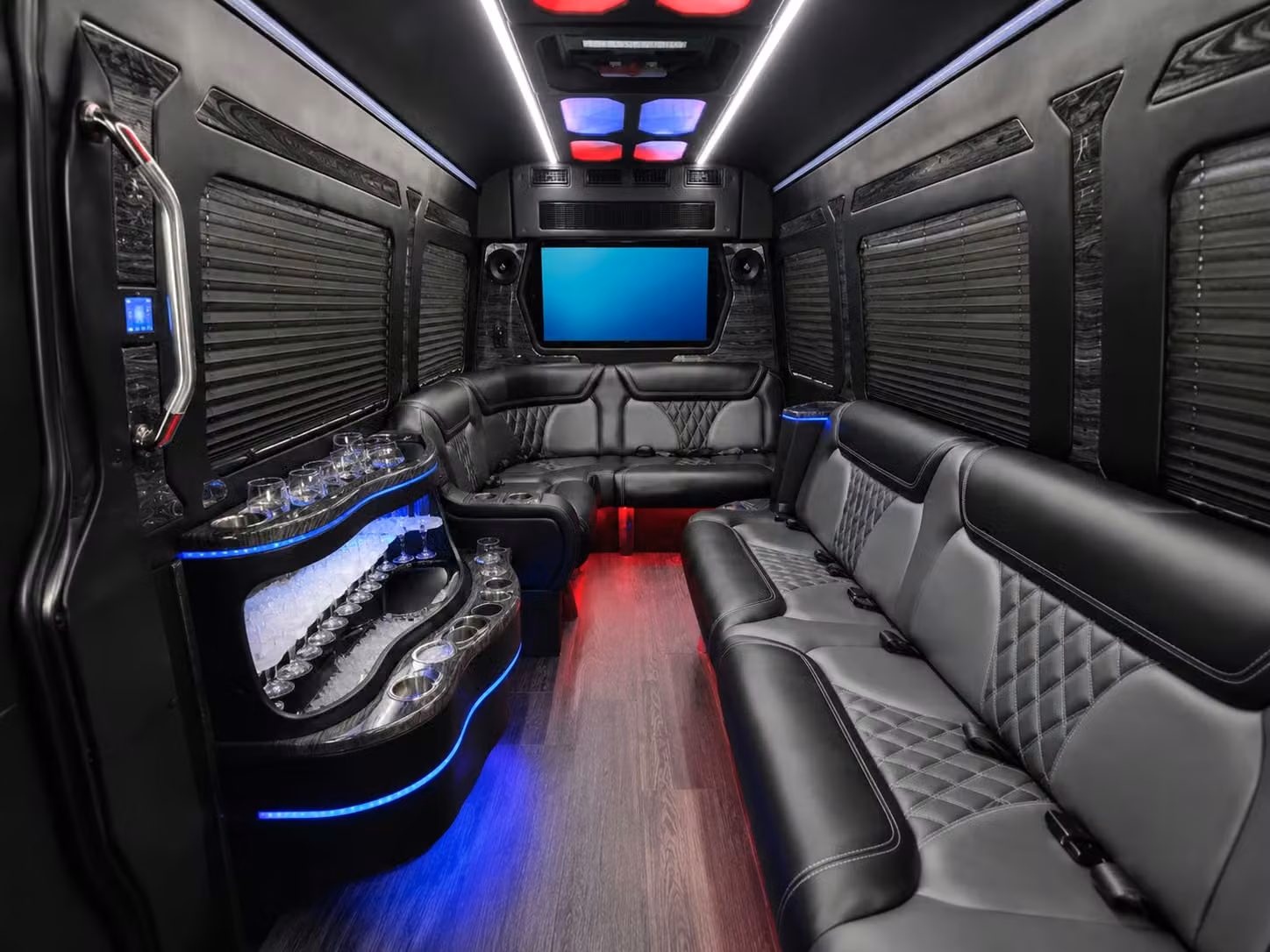 sprinter vans and minibuses for globe life field and at t stadium shows